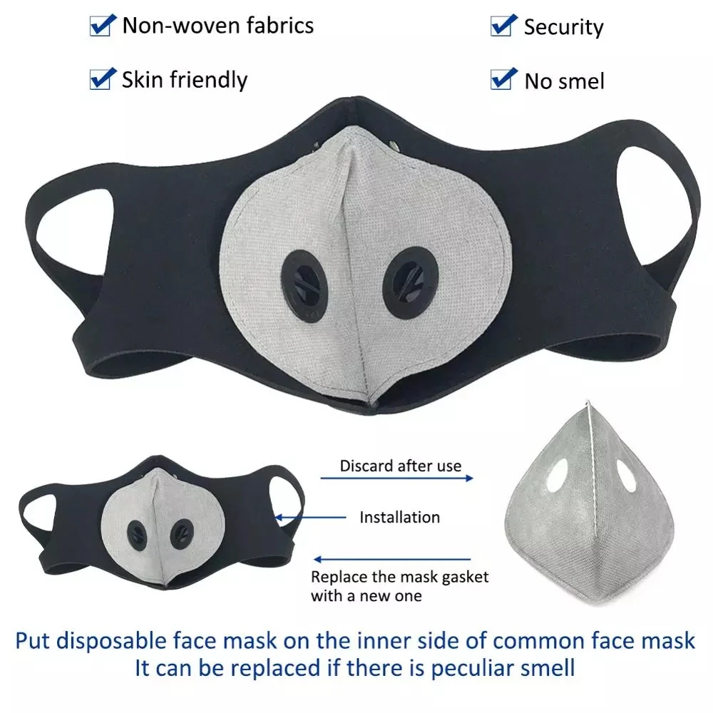Lot de 10 à 200 masques réutilisables en tissu - Protection lavable