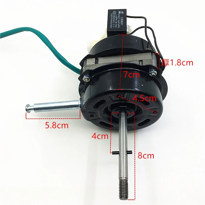

Electric fan 18 inch floor to ceiling fan, table fan, double ball bearing, pure copper wire FS-45 motor, 60W motor