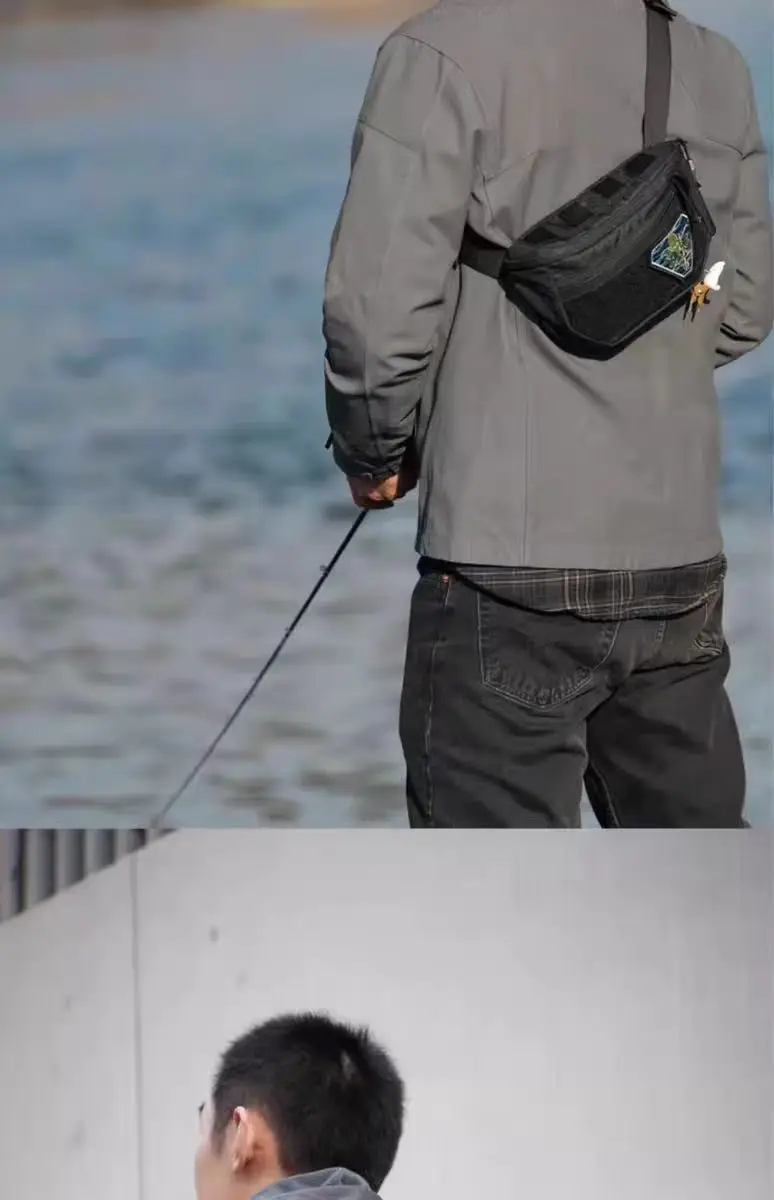 PSIGEAR 25ss RP-003A Waist shoulder bag patch pad dyneema nylon materials edc carrier techwear accessories