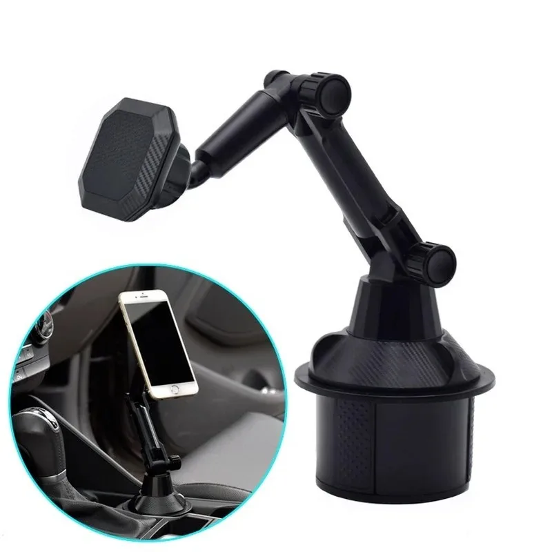 

Long Arm Universal 360 Degree Adjustable Cup Holder Cradle for Cell Phone Cup Holder Stand Cradle Car Mount