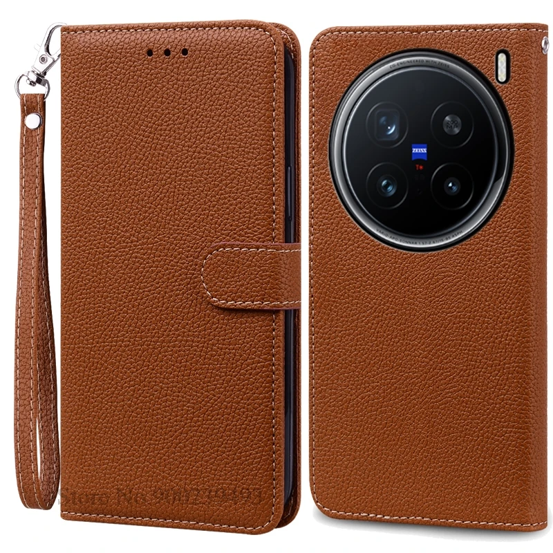 Leather Flip Wallet Case - Stylish and Durable Phone Cover