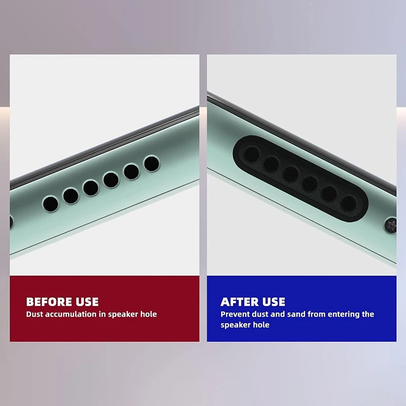 Universal Anti-Dust Protection Kit – USB-C Plugs, Earphone & Speaker Mesh