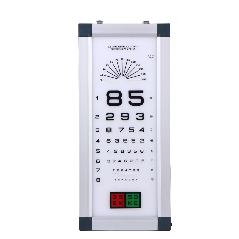 

Optical Product LED Eye Chart Light Box for Visual Test