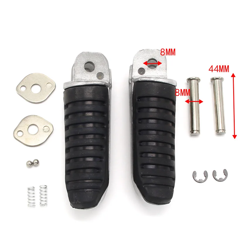 Estriberas De Pie Trasero Pedal Para Suzuki GSXR600 GSXR750 GSXR1000 B-King (clavijas Traseras