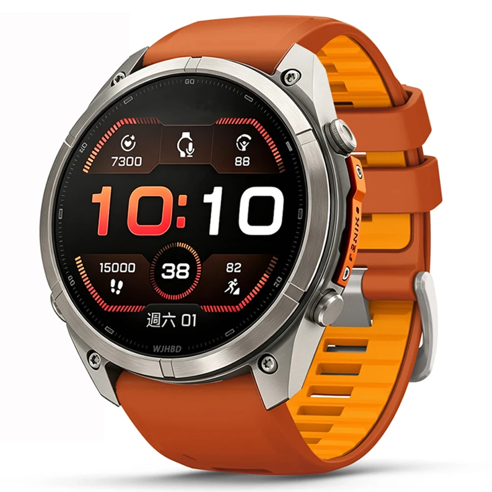 High-Performance Sports Silicone QuickFit Watch Strap - Official 22mm & 26mm Band
