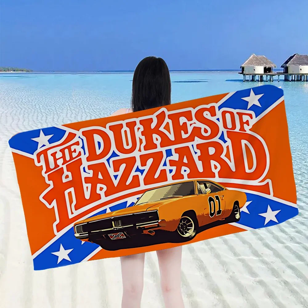 The Dukes Of Hazzard Big Microfiber Beach Towels Quick Dry Towel Sand Beach Towels Pool Towel For Travel Swim Pool Yoga 4