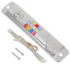 Zinc Alloy Mezuzah Doorpost Decorations With Scroll For Blessings Protection Jewish Symbols Metal Crafts Home Textile Religious 6