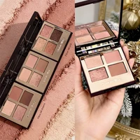 Ensemble de maquillage Charlotte Tilbury CT, hydratant pour les lèvres au collagène Water Light, poudre pressée pour un fini impeccable, fard à paupières quatre couleurs 4
