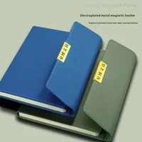 Thickened upgraded high-end notebook diary notebook A5 retro high-end PU leather classic travel diary notebook (single notebook) 4