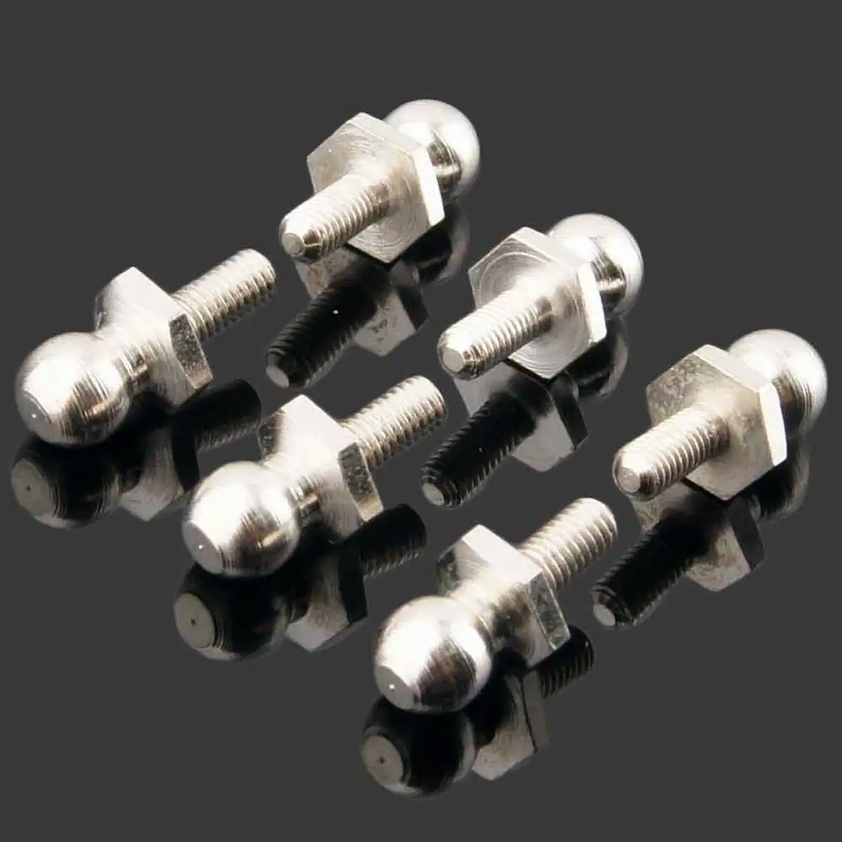 Vis à Tête Balle HSP 02038 - Pour Modèles RC 1/10 - Longueur 15mm Diamètre 5.8mm - Lot De 6 Pièces
