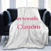 Personalized Custom Blanket with Photo - Unique Gift for Boyfriend Birthday Girls Dogs Guest Celebration Soft Comforter Throw 5
