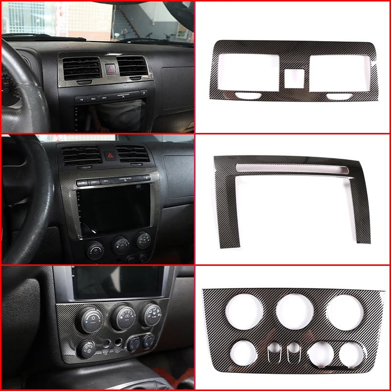 For Hummer H3 2005-2009 Stainless Steel Car Central Control Volume Control  CD Panel Air Outlet Frame interior Accessories AliExpress