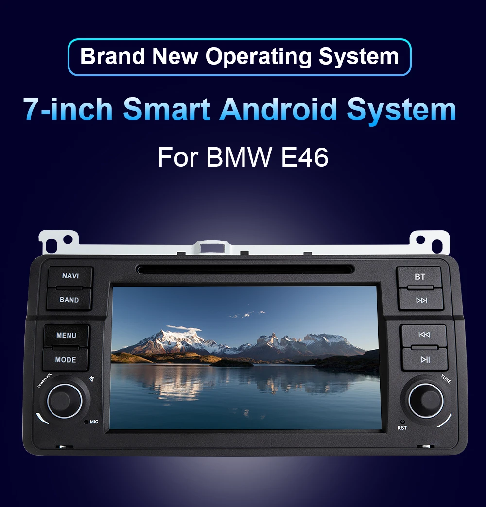 Android Car Radio DVD Player For BMW E46 Rover 75 MG ZT Touch Screen Car GPS Nav