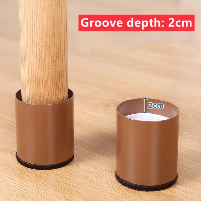 2/4pcs Bed Furniture Raisers Sofa Table Chair Pad Foot Heavy Duty Risers Round Square Floor Protector Furniture Leg Risers