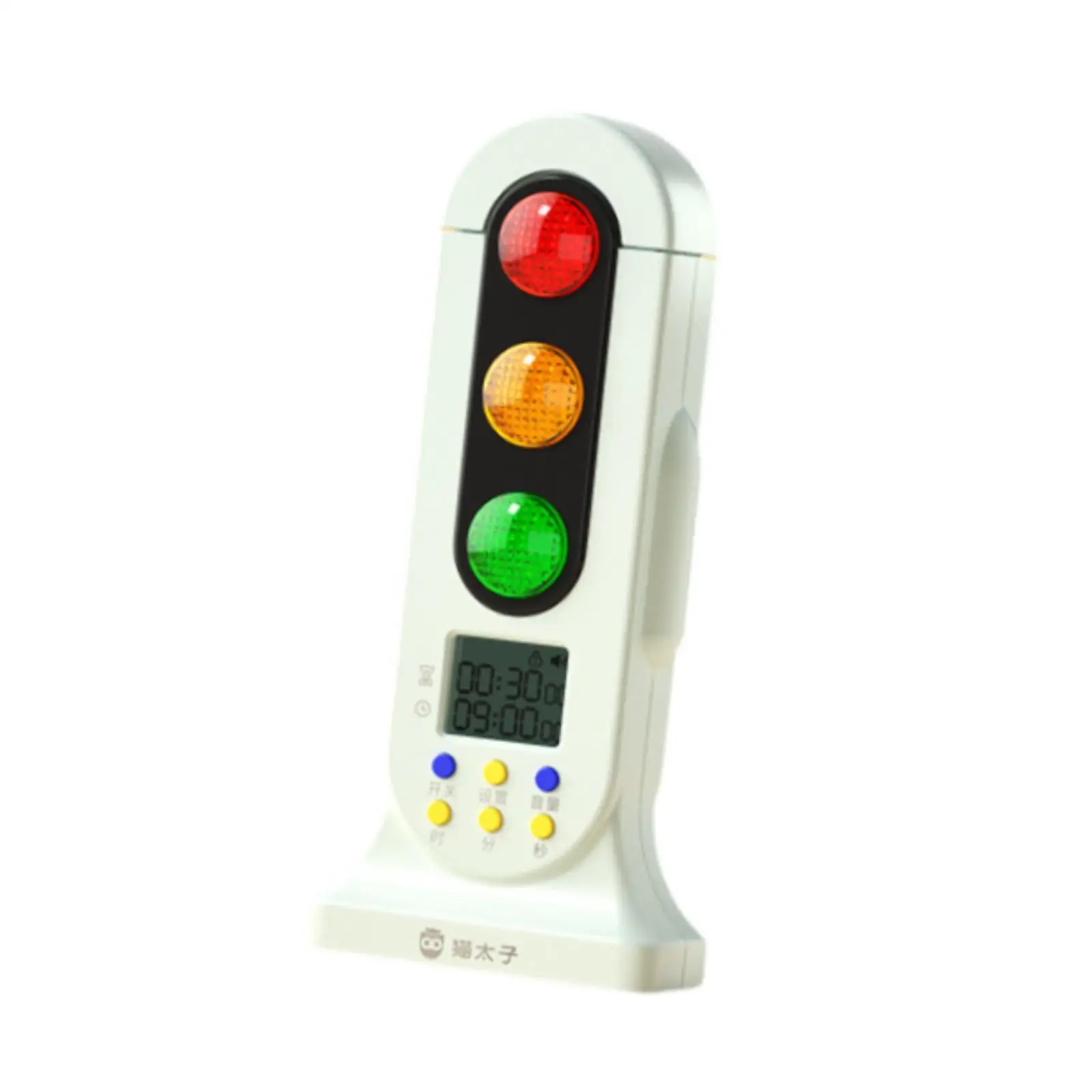 Traffic Light Timer Double Modes Count Down Timer for Classroom Testing School