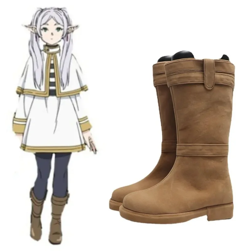 Frieren: Beyond Journey's End-Inspired Frieren Mage Shoes Cosplay Accessory for Unisex
