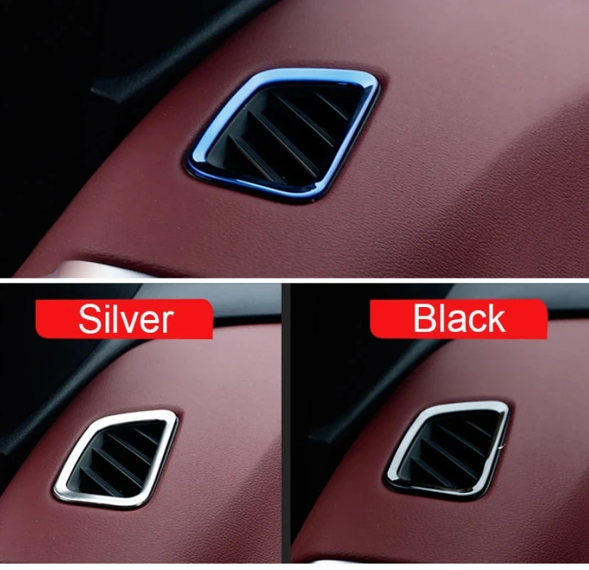 Car-Side-Air-Conditioning-AC-Outlet-Vent-Decoration-Cover-Trim-For ...