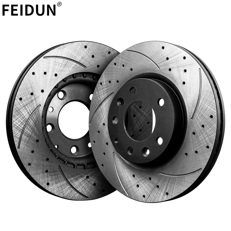 Feidun Resolve brake shaking Noiseless Auto parts car brake discs for Datsun B-310 Bluebird Cherry Laurel mi-DO on-DO Truck