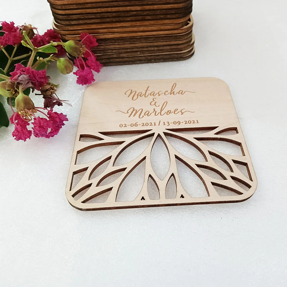 Wholesale Custom Coasters Wedding Coasters personalized Wooden Rustic coasters Save the Date wedding gift wedding favors 3 Sdd39026653444d399a15db9fe6820c6dT