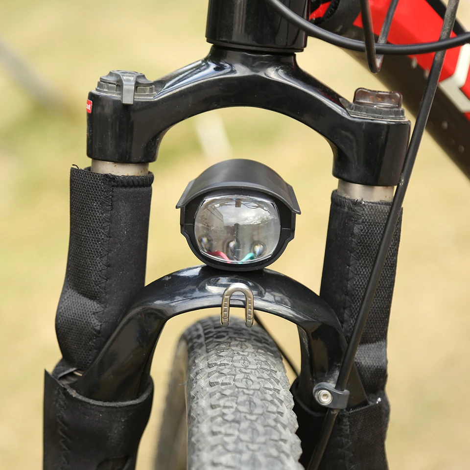Faro LED Per E-bike Da 36V/48V – Luce Anteriore In Alluminio Impermeabile Per Bicicletta Elettrica, Supporto Regolabile A 2 Pin, Guida Notturna Sicura