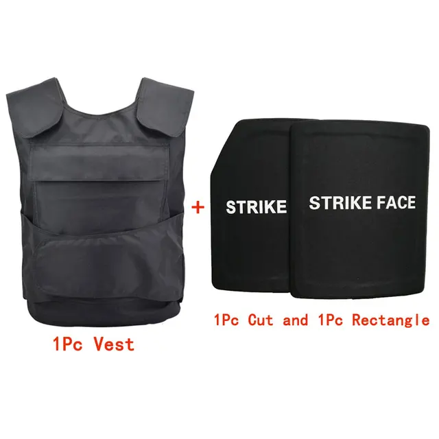 NIJ IIIA GA3 Level UHMWPE Bulletproof Panel Anti Bullet Vest Outdoor Armor Tactical Vests Bulletproof  Security Guard Clothing 1