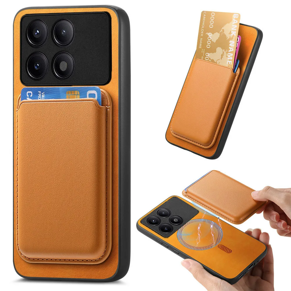 

Магнитный съемный чехол для Poco F6 Pro X6 M6 Pro 4G 5G 2024, 2 в 1, чехол для Xiaomi Poco F6, задняя крышка