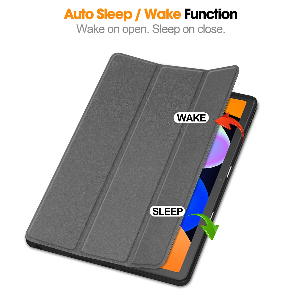 Coque For Lenovo Idea Tab 11 TB336FU Case With Pen Holder Magnetic Leather Fold Smart Cover For Xiaoxin Pad 11 2025 TB335FC Case — view 5