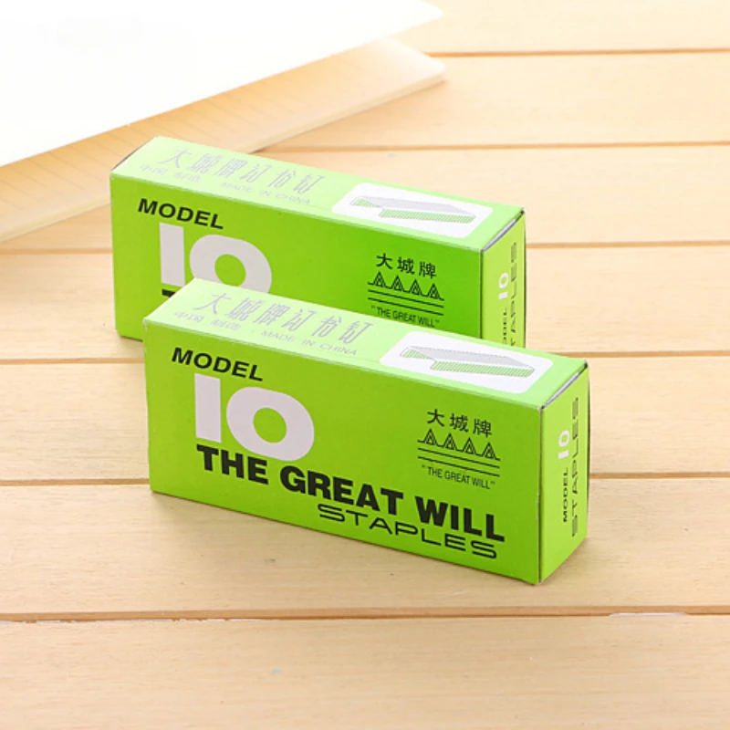 1000pcs Small Size Stitching Needle 10# Stapler Special Price For Small Size Binding Needle Office Supplies staples stapler pin