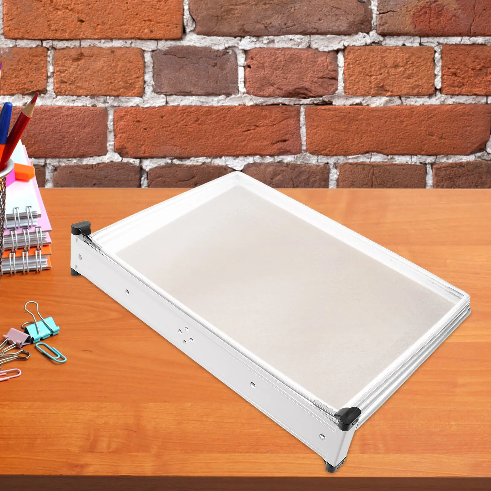 벽걸이형 바인더 디스플레이 랙 5개의 손쉬운 접근 패널 10개의 포켓 사무실 학습 공간용 양면 투명 문서 홀더