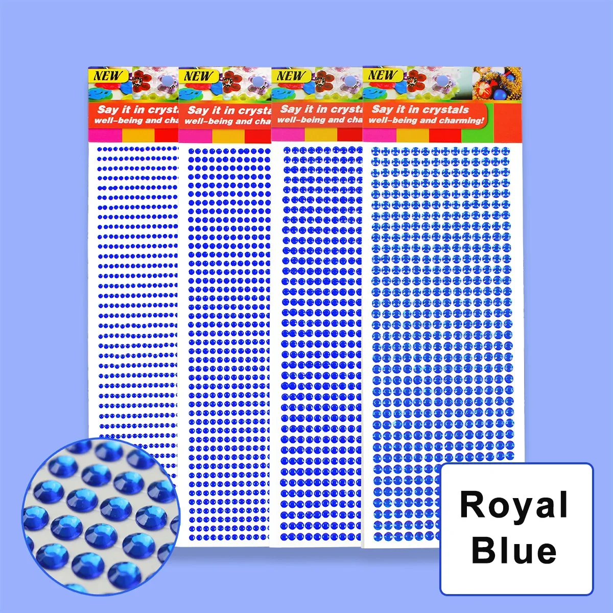 Bling Acrylic Rhinestone Sticker Sheet – Gem Diamond Self-Adhesive Embellishments for DIY Crafts & Wedding Décor