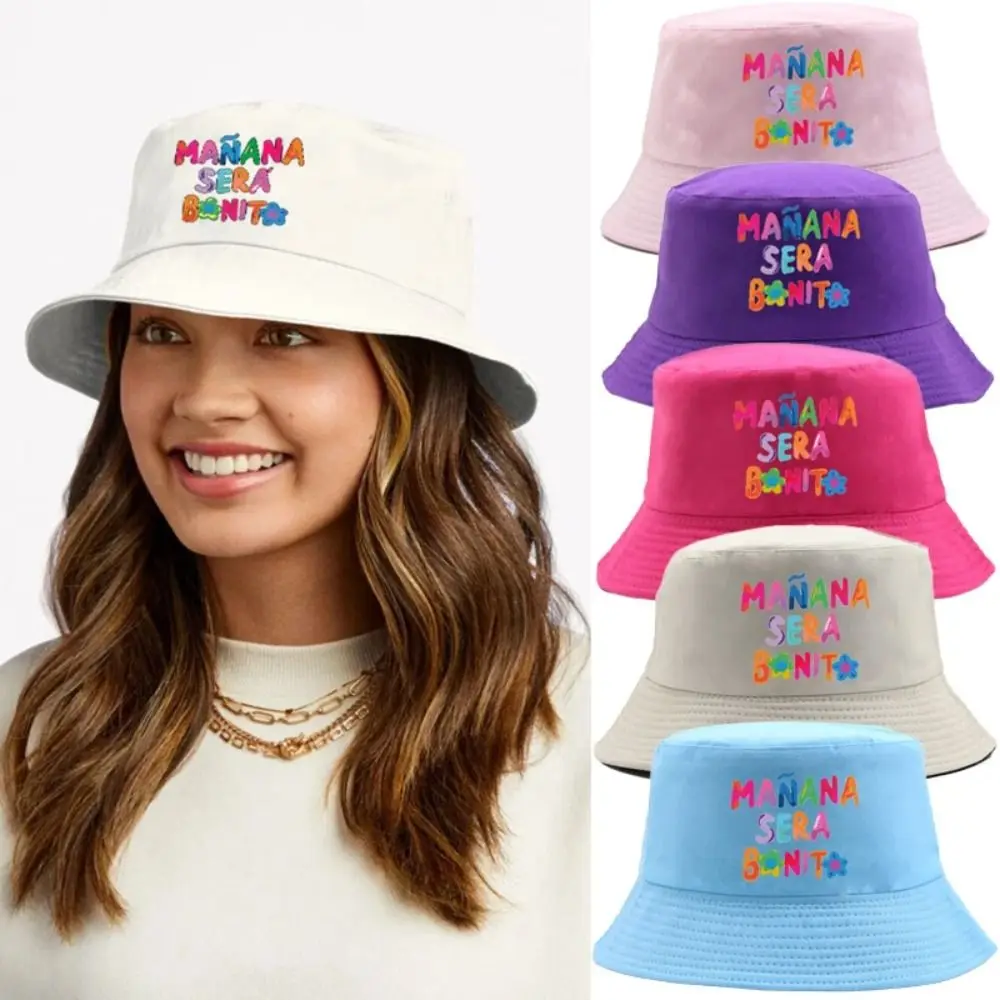 

Breathable Fisherman Hat New Print Foldable Couple Hat Beach Hat Women