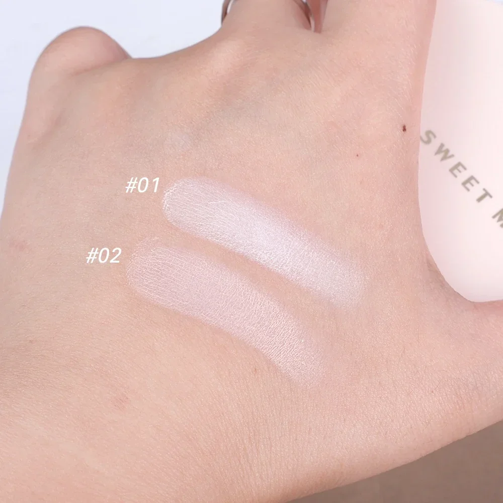 Pressed Powder Waterproof Transparent Brighten Oil Control Concealer Lasting Natural Face Makeup