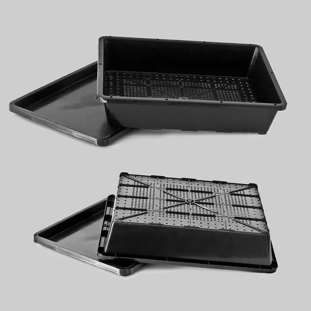 Palánta Tálcák | Ültetvényes Vetőmag -Tálcák, Csírázó Lefolyó Lyukakkal Újrahasznosítható Növény Termesztés Dugó Mini Szaporító Vetőmagokhoz - Image 6