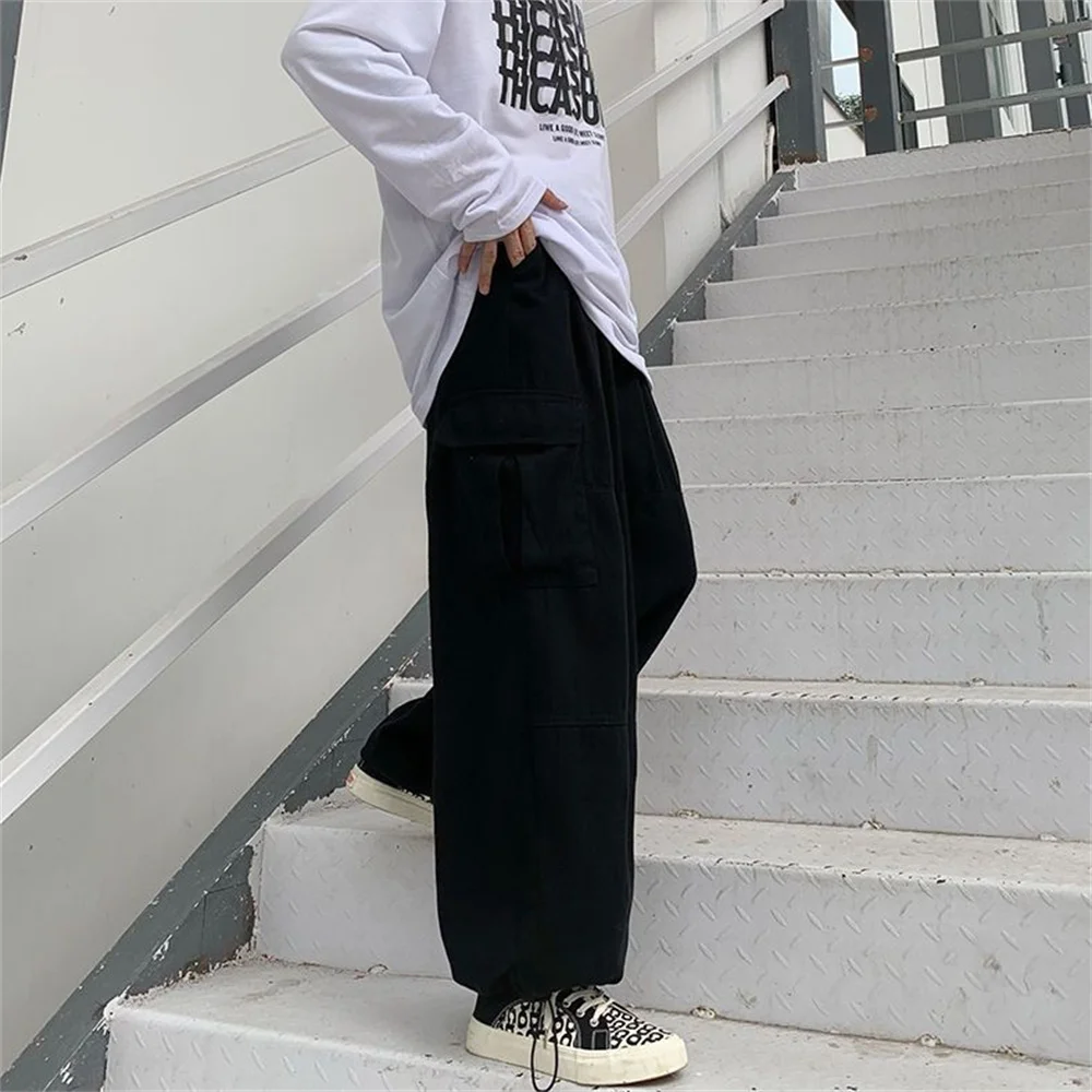 Cargo Pants Men 2023 Hip Hop Streetwear Jogger Pant Fashion Trousers Gyms Fitness Casual Joggers Sweatpants Men cargo pants