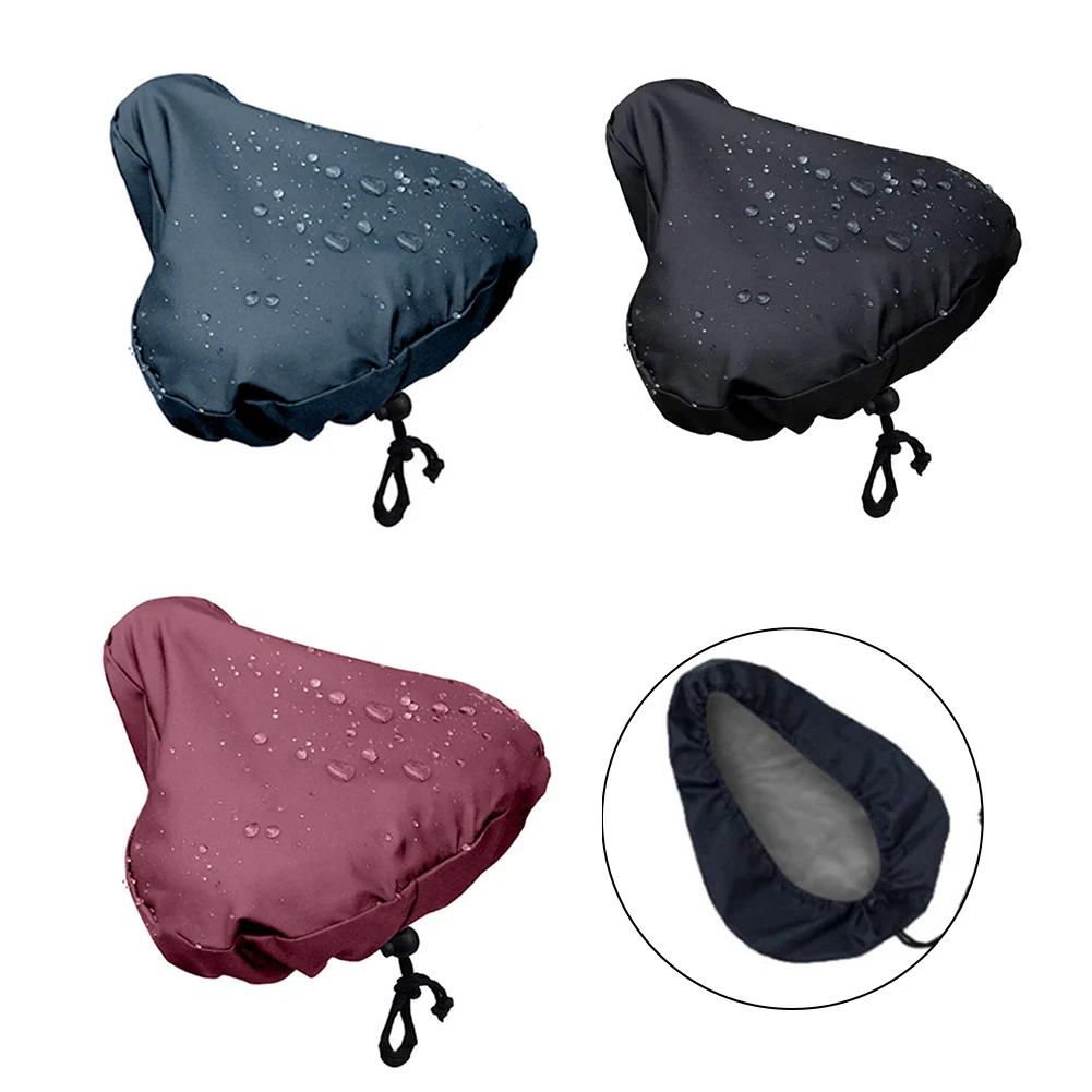 

1pcs Bicycle Saddle Cover MTB Bike Waterproof Seat Rain Covers Ebike Dust Cover 27x24cm Cycling Accessories