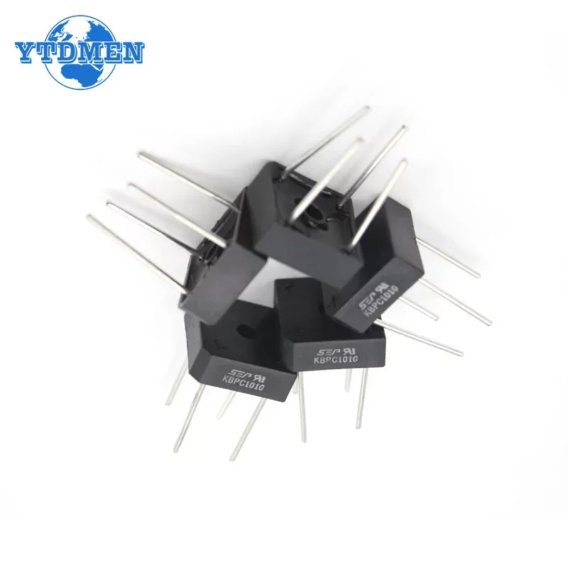 5/10PCS Diode KBPC1010 Bridge Rectifier 10A 1000V Electronic Component Bridge Rectifiers Set