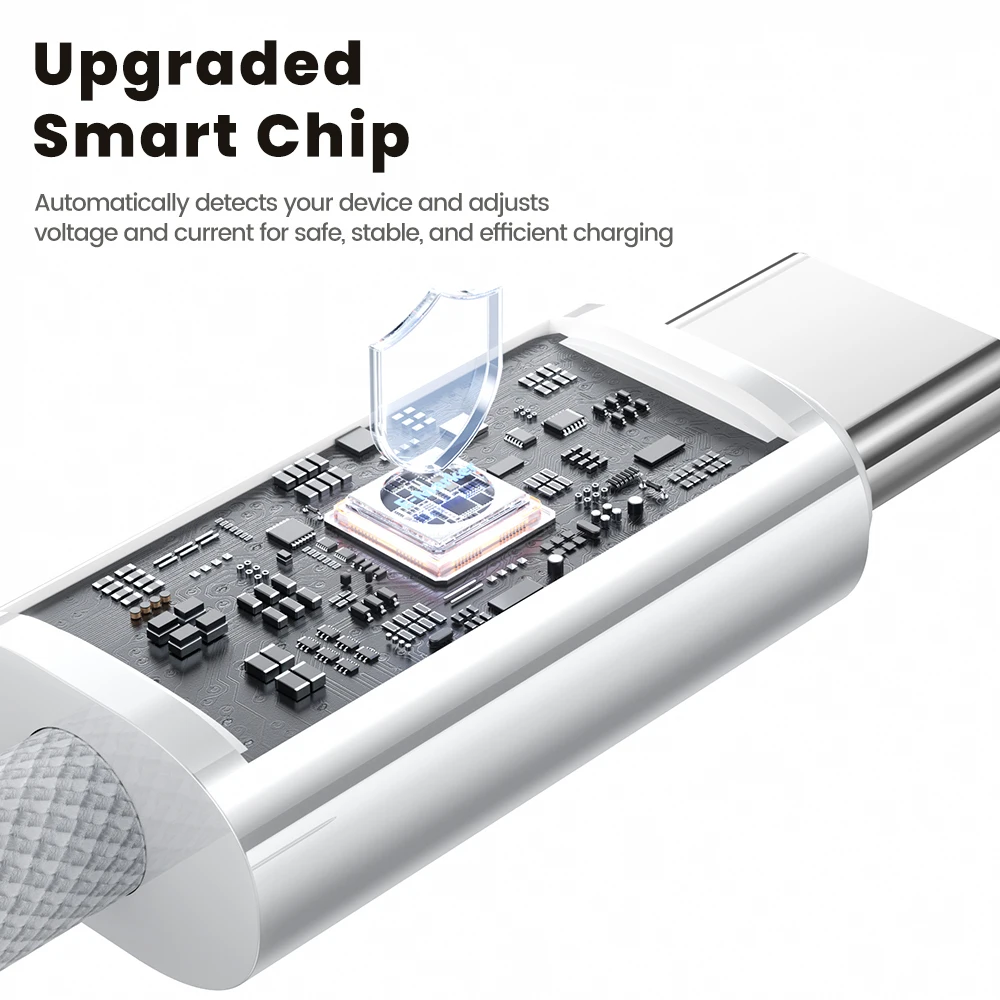 รูปสินค้า สายชาร์จ USB-C 100W ชาร์จเร็ว ใช้ได้กับทุกแบรนด์