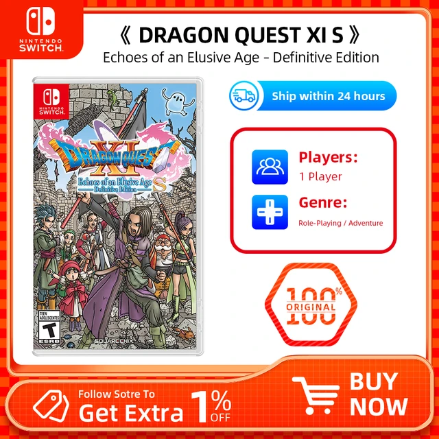 Dragon Quest XI S: Echoes of an Elusive Age - Definitive Edition - Nintendo  Switch