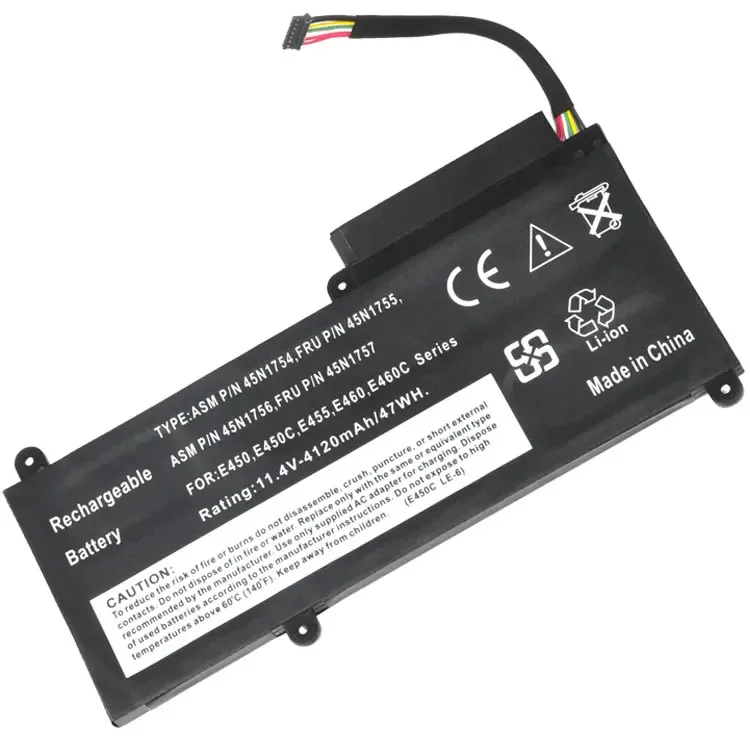 

Аккумуляторы для ноутбука Lenovo E455 E450 E460 E465c 45n1752 45n1756 57 53