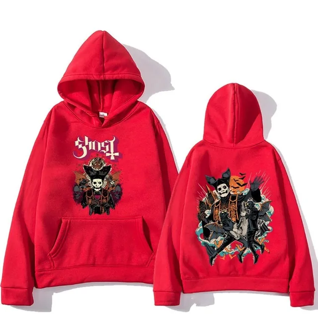 Ghost Music Band Autumn Winter Printed Men's Hoodie Brand Hoody Y2K Clothes Vintage Fashion Casual Unisex Long Sleeve Pullovers 3