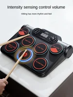 Kit de batterie électronique pour adultes et enfants, batteur portable, kit professionnel, intérieur de la maison, cadeau de batterie électronique, maire 5