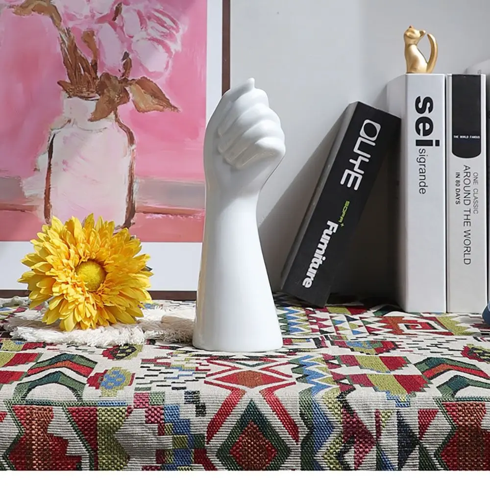 جسم الإنسان السيراميك على شكل ذراع الجسم زهرية الزهور ، المزهريات الزخرفية الجمالية الحديثة الصغيرة ، ديكور المنزل الحديث الأبيض ، 9 5