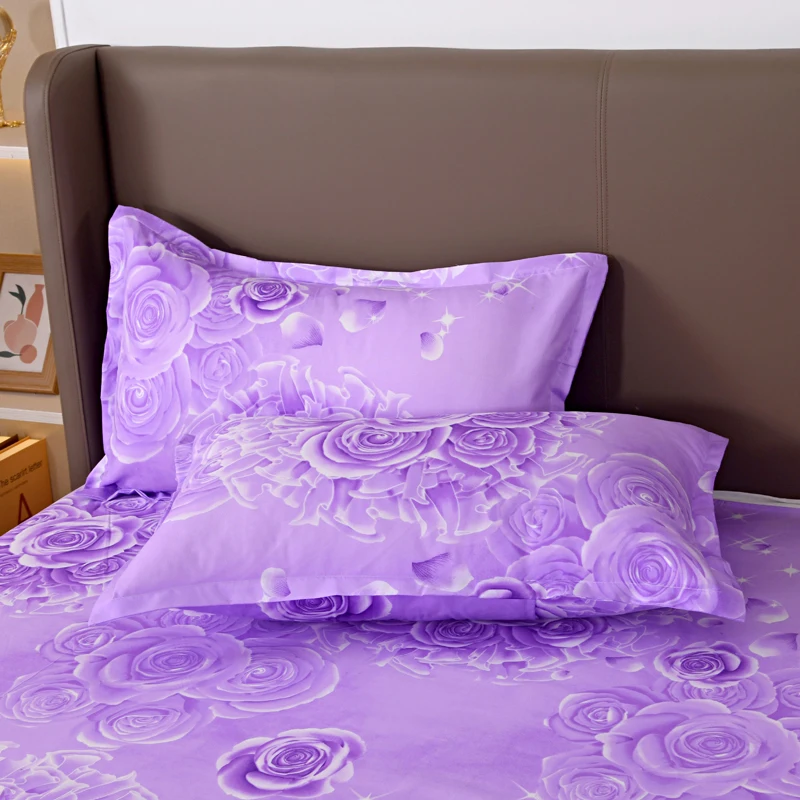 2PC Pillowcase Comfortable Pillow Cover Pillowcase For Bed Single
