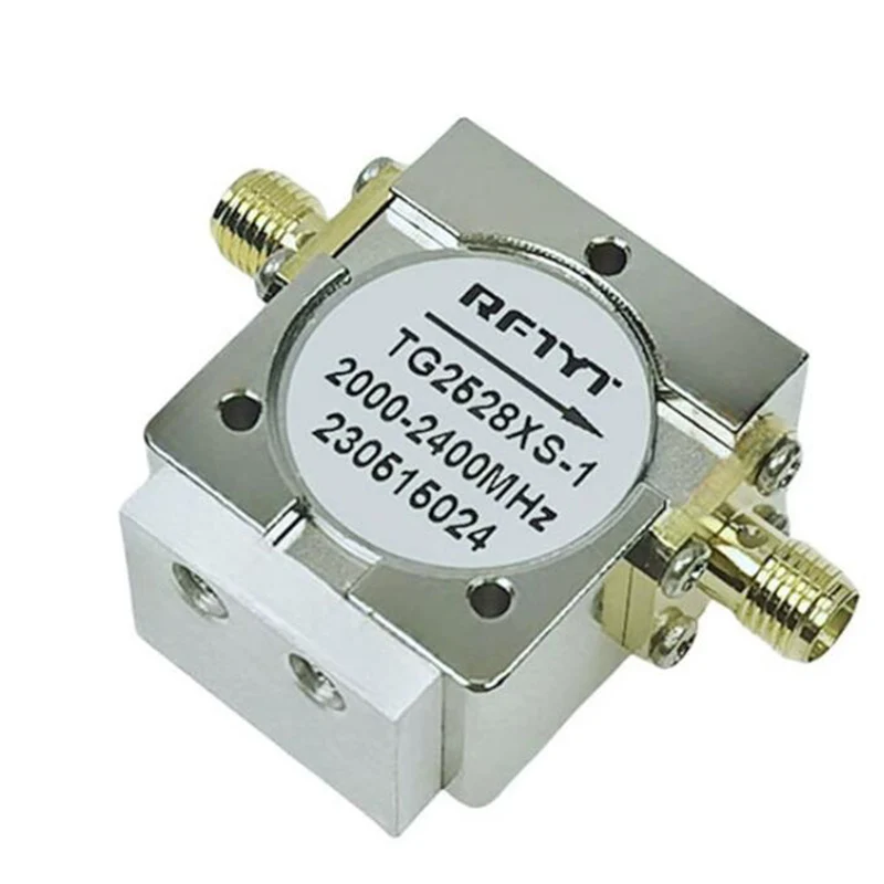 멀티 네트워크 옵션 마이크로파 통신 RF 아이솔레이터, 시계 방향 TG2528XS-1, 700-5000MHz, 1 개