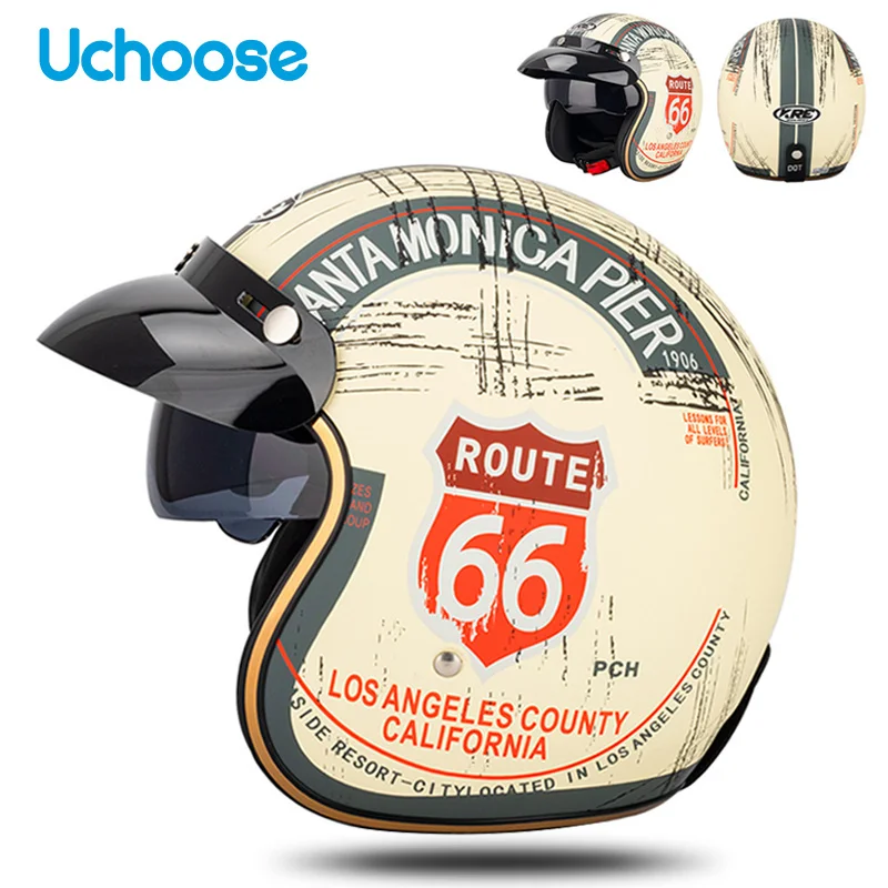 GZM Casco Jet Simile Al Bandit Nero Opaco Piccolo Ed Omologato Biker Moto Custom Taglia L - Foto 4