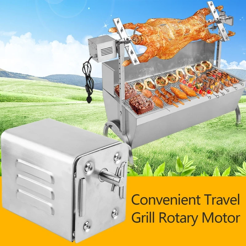 Electric Rotisserie BBQ Roasters Grill Motor Roaster Spit Rotary Chicken Pig Motors for Goat