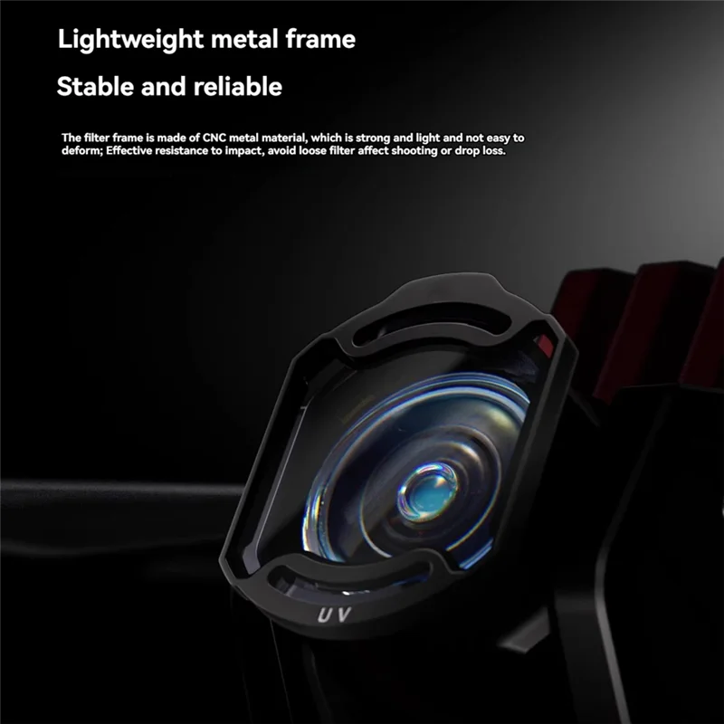DJI O4 에어 유닛 프로 ND 8/16/32 필터 UV 보호 오일 방지 및 스크래치 방지 드론 렌즈용 A25P 필터 키트