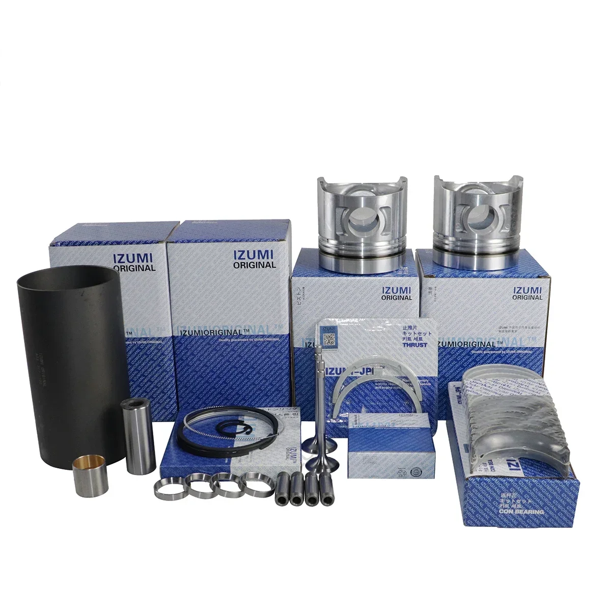 

Оригинальная деталь двигателя IZUMI S6K 3066, набор для ремонта E320C E320D, комплект гильз цилиндра