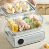 Bear 220V Electric Steamer 21.5L Four-layer Multi-purpose Cooker with Upper Steaming and Lower Cooking Electric Cooker 4