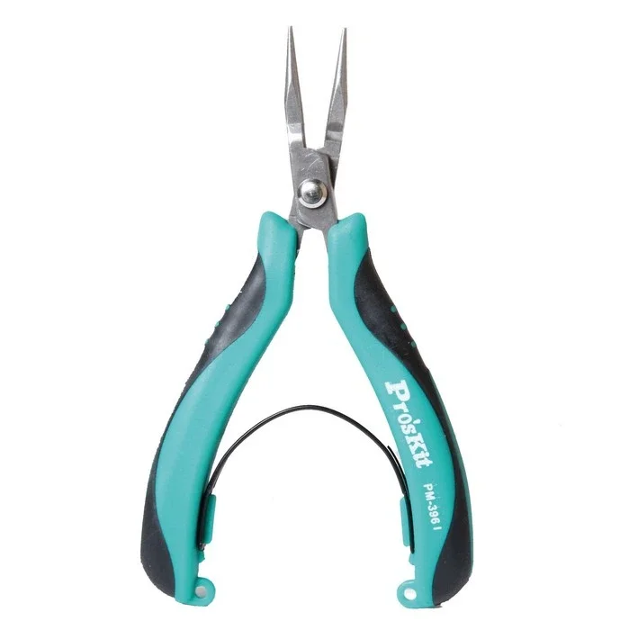 Pro'skit PM-396F Stainless Steel Industrial Grade High Hardness Diagonal Pliers for Electrician Wire Cutting and Stripping Tools 6